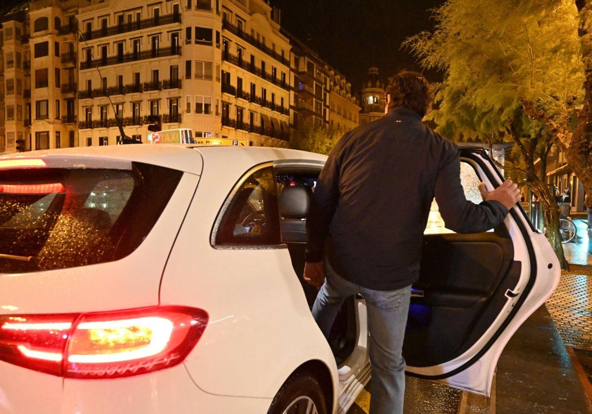 San Sebastián destapa que existe una lista de usuarios de taxi vetados por ser conflictivos