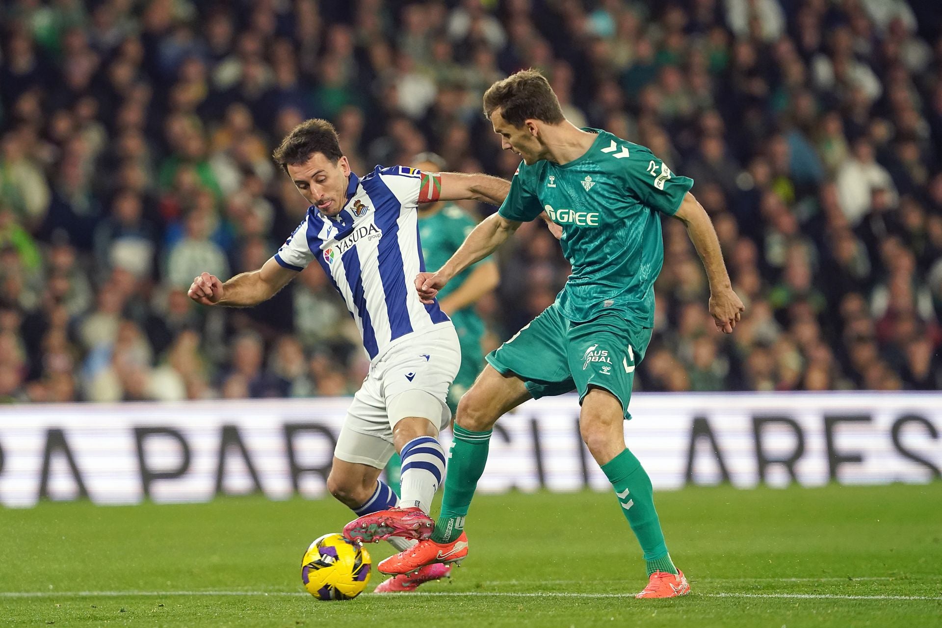 El Betis-Real Sociedad, en imágenes