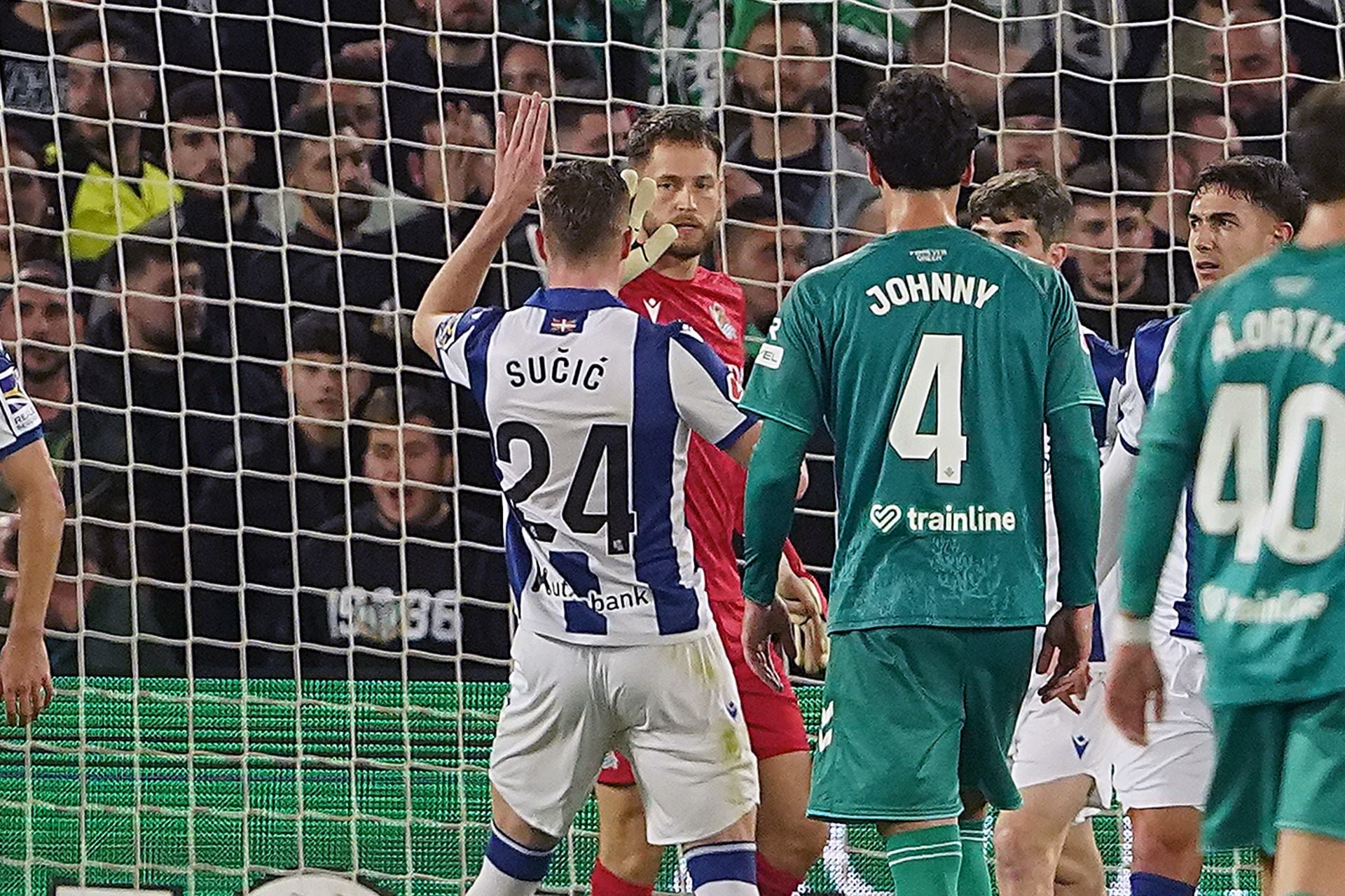 El Betis-Real Sociedad, en imágenes