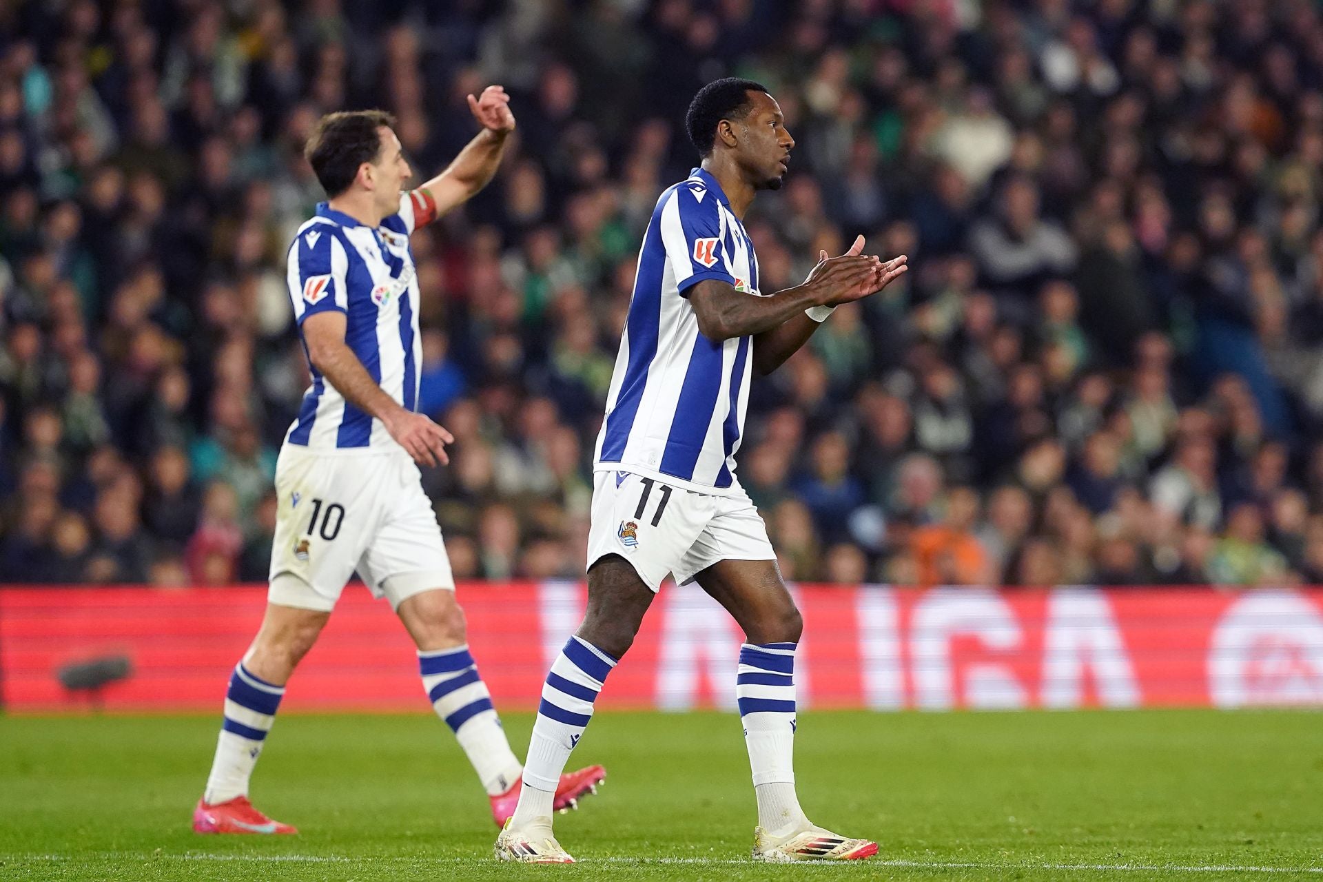 El Betis-Real Sociedad, en imágenes