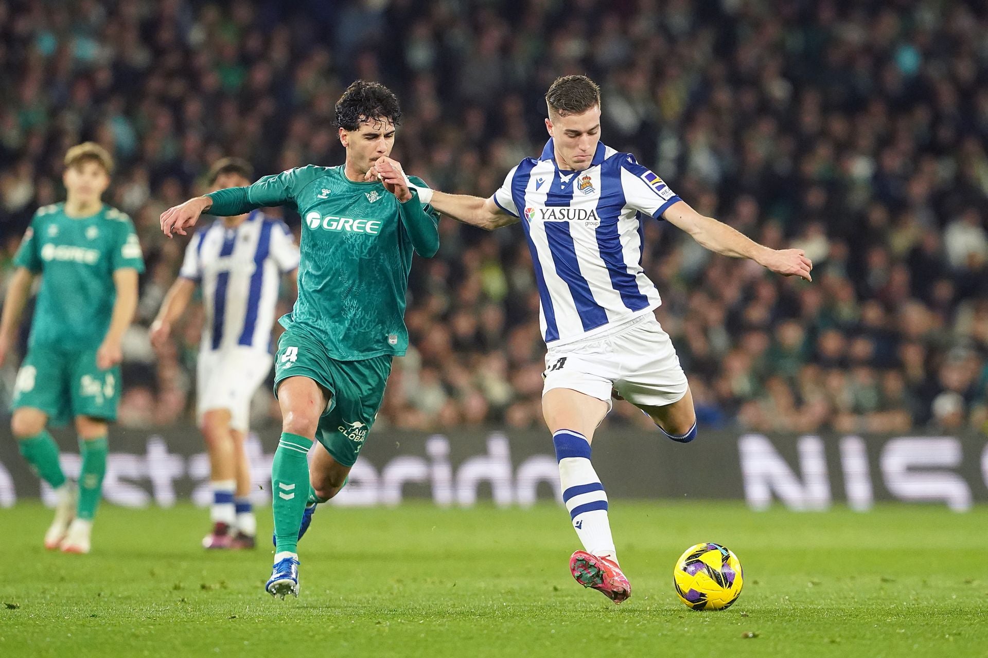 El Betis-Real Sociedad, en imágenes