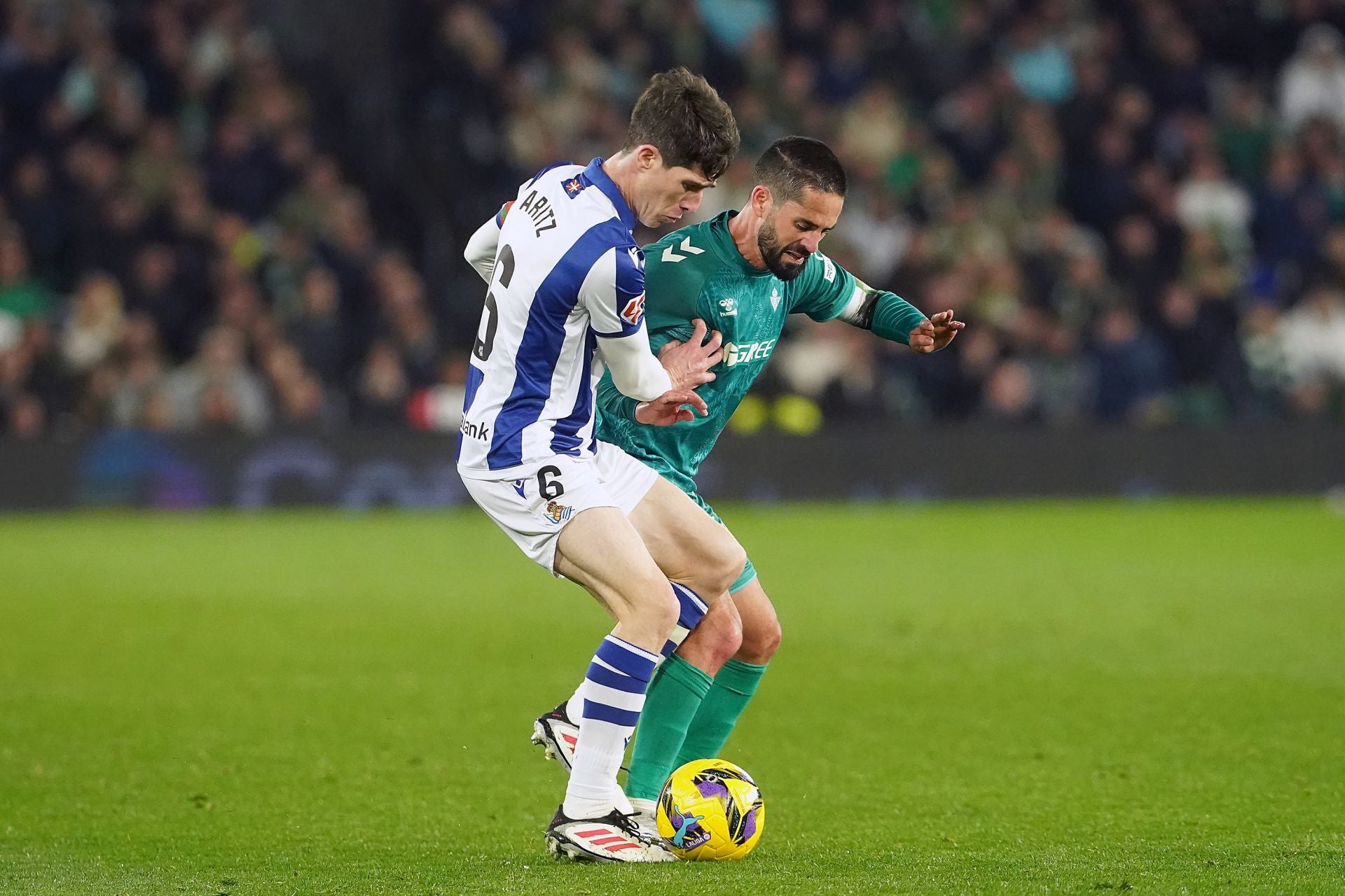 El Betis-Real Sociedad, en imágenes