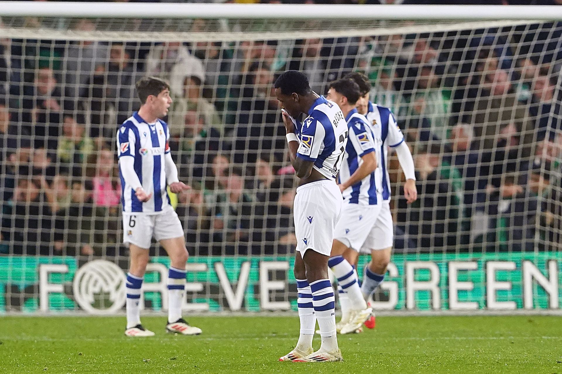 El Betis-Real Sociedad, en imágenes
