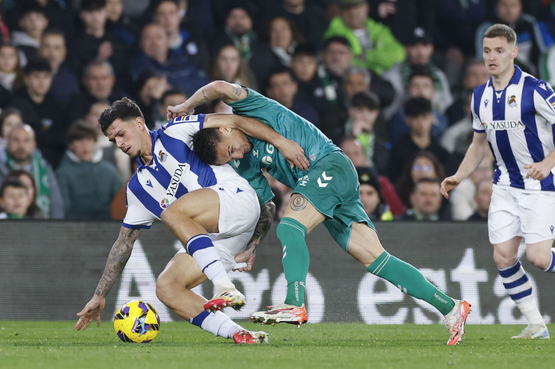 El Betis-Real Sociedad, en imágenes