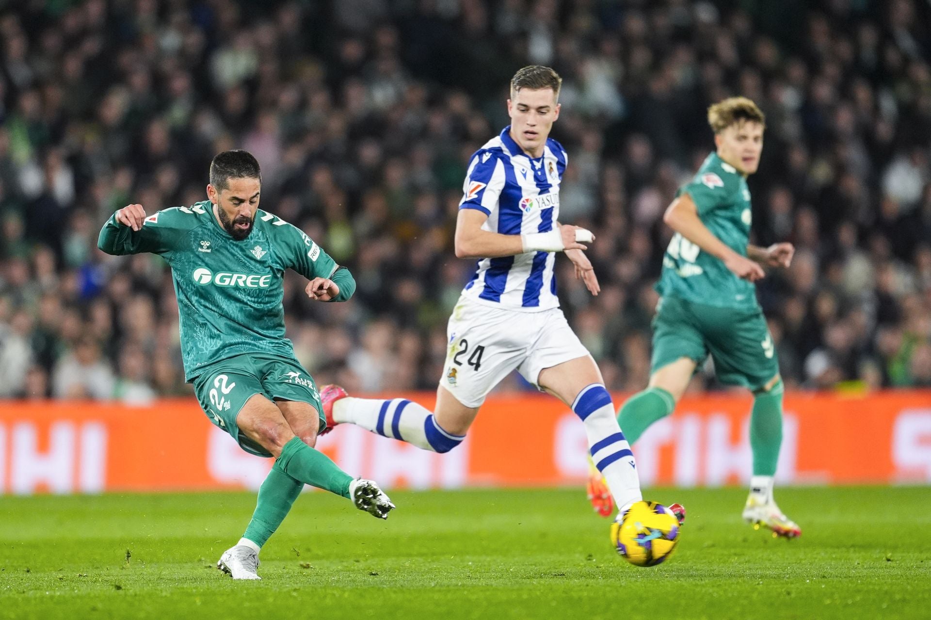 El Betis-Real Sociedad, en imágenes