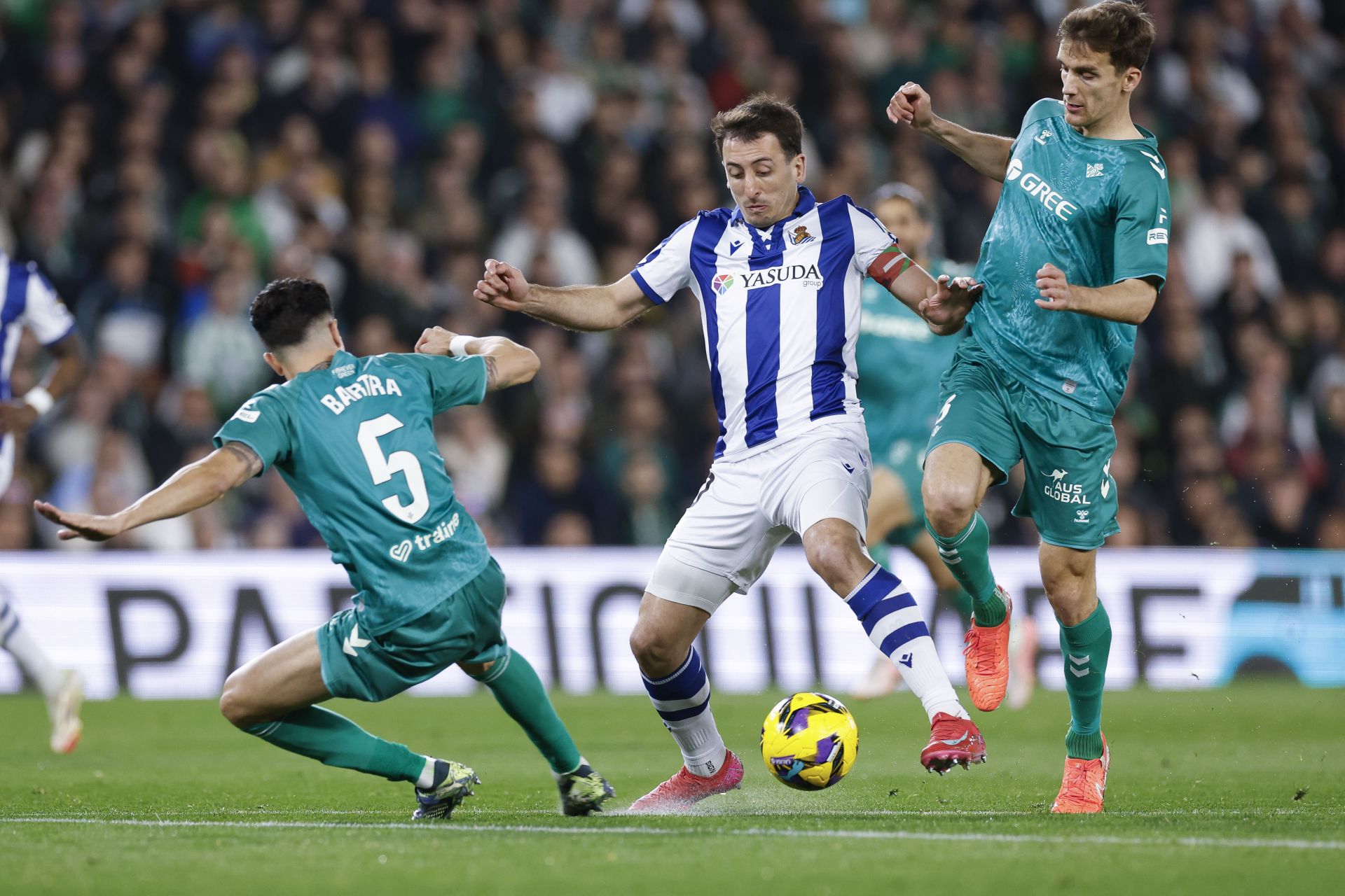 El Betis-Real Sociedad, en imágenes
