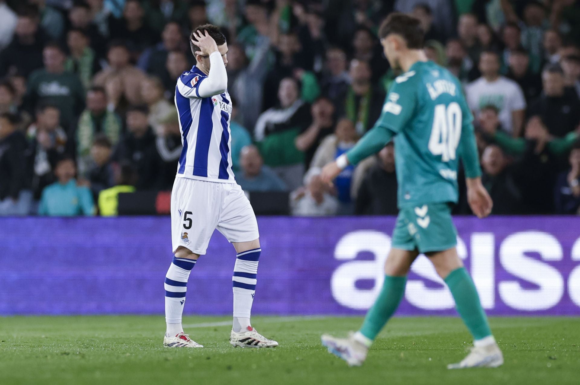 El Betis-Real Sociedad, en imágenes