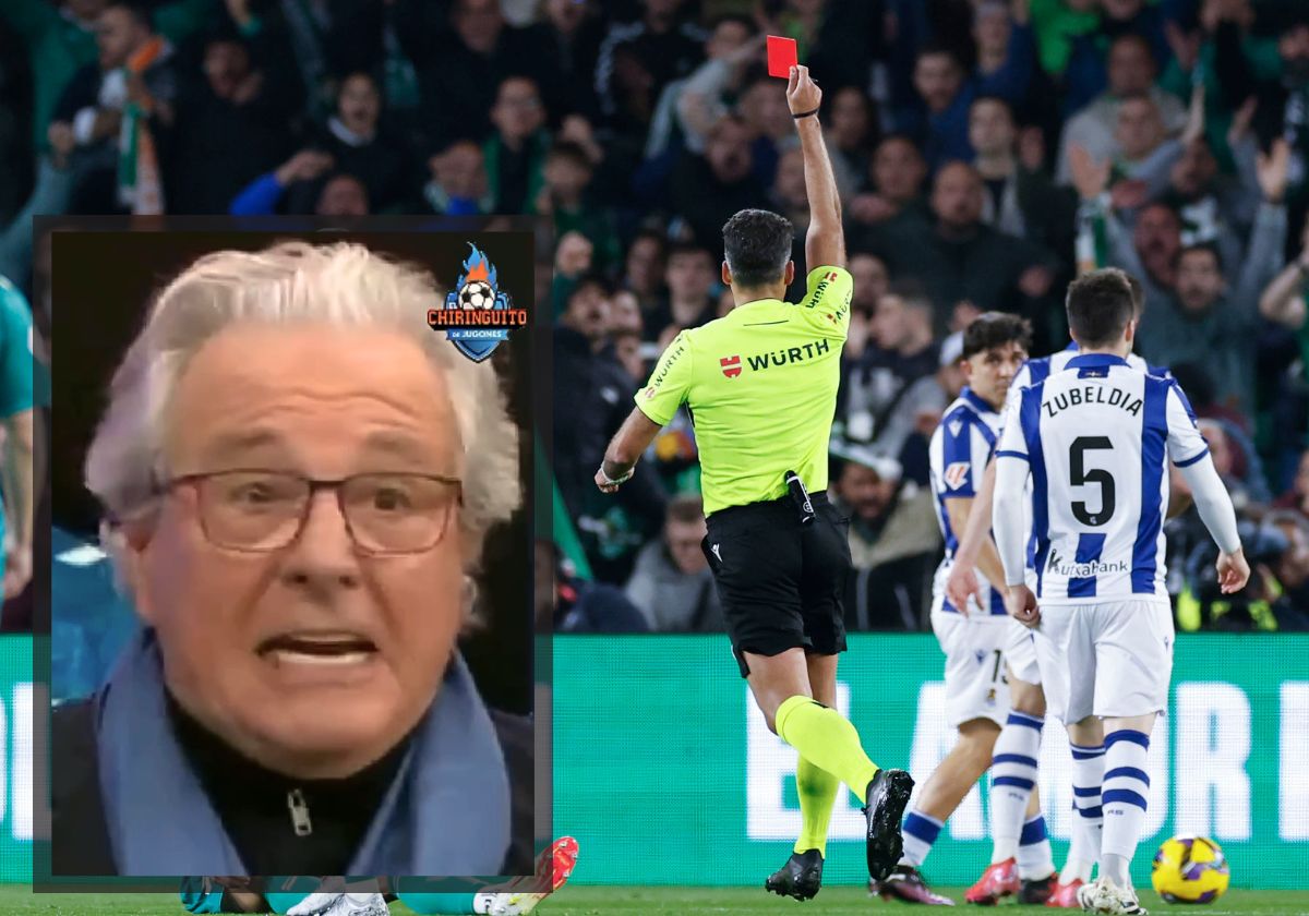D'Alessandro carga desde El Chiringuito contra las críticas a la actuación arbitral en el Betis - Real Sociedad: «No sabemos perder»