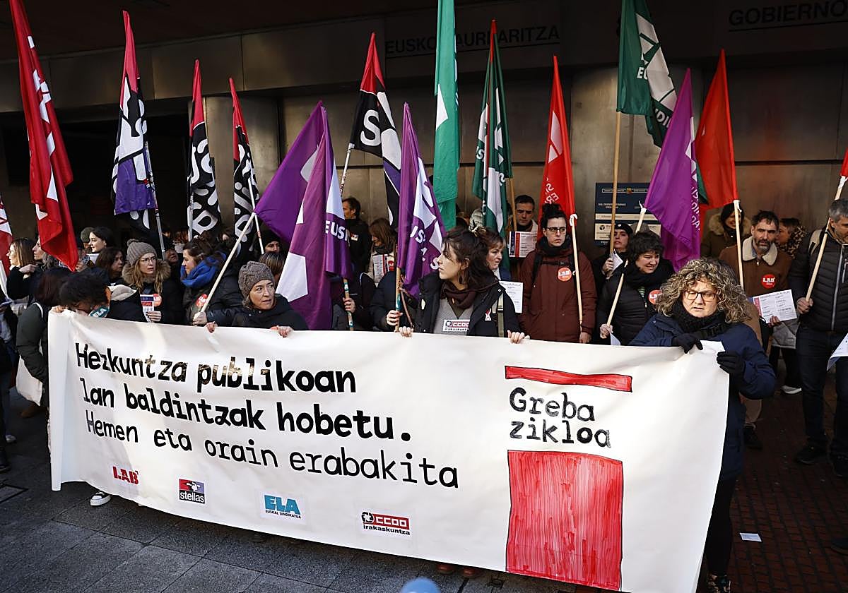 Jornada de huelga de enero.