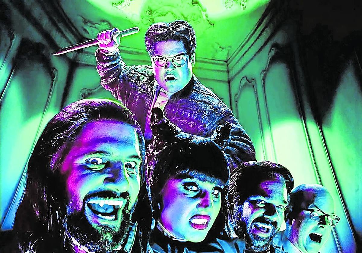 Fotograma de esta divertida serie sobre vampiros.