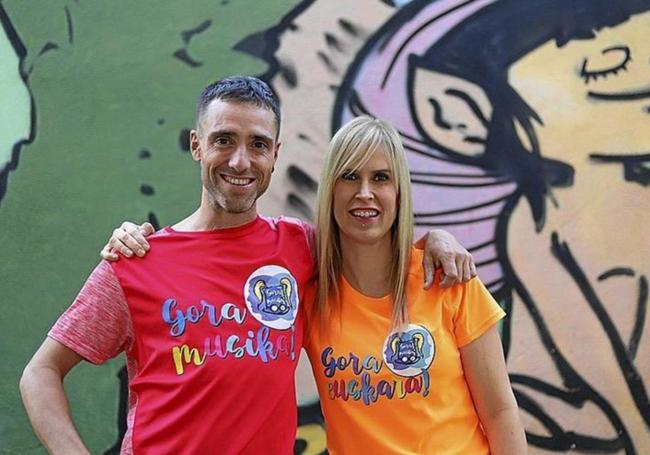 Urko Oscoz y Oiane Yarza.