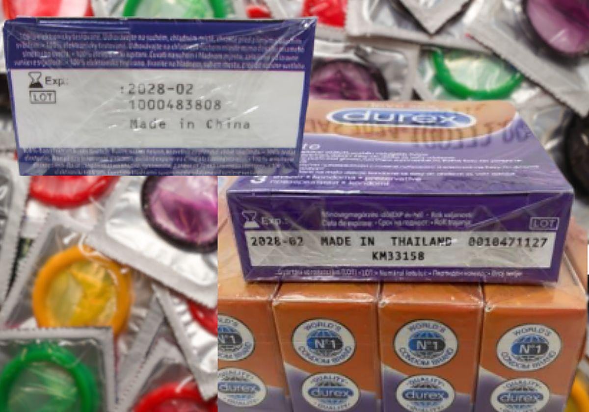 Algunas de las partidas falsificadas de las que alerta la agencia.