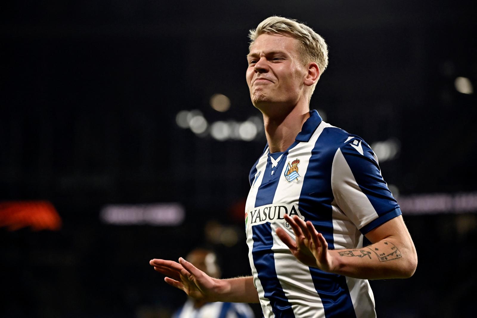 Óskarsson transmite tranquilidad tras marcar el quinto ante el Midtjylland
