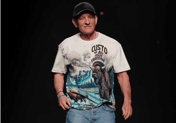 Custo Dalmau presenta su colección 'Mirage'.