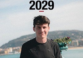 Mikel Gogorza firmó en Donostia su renovación con el Midtjylland hasta 2029