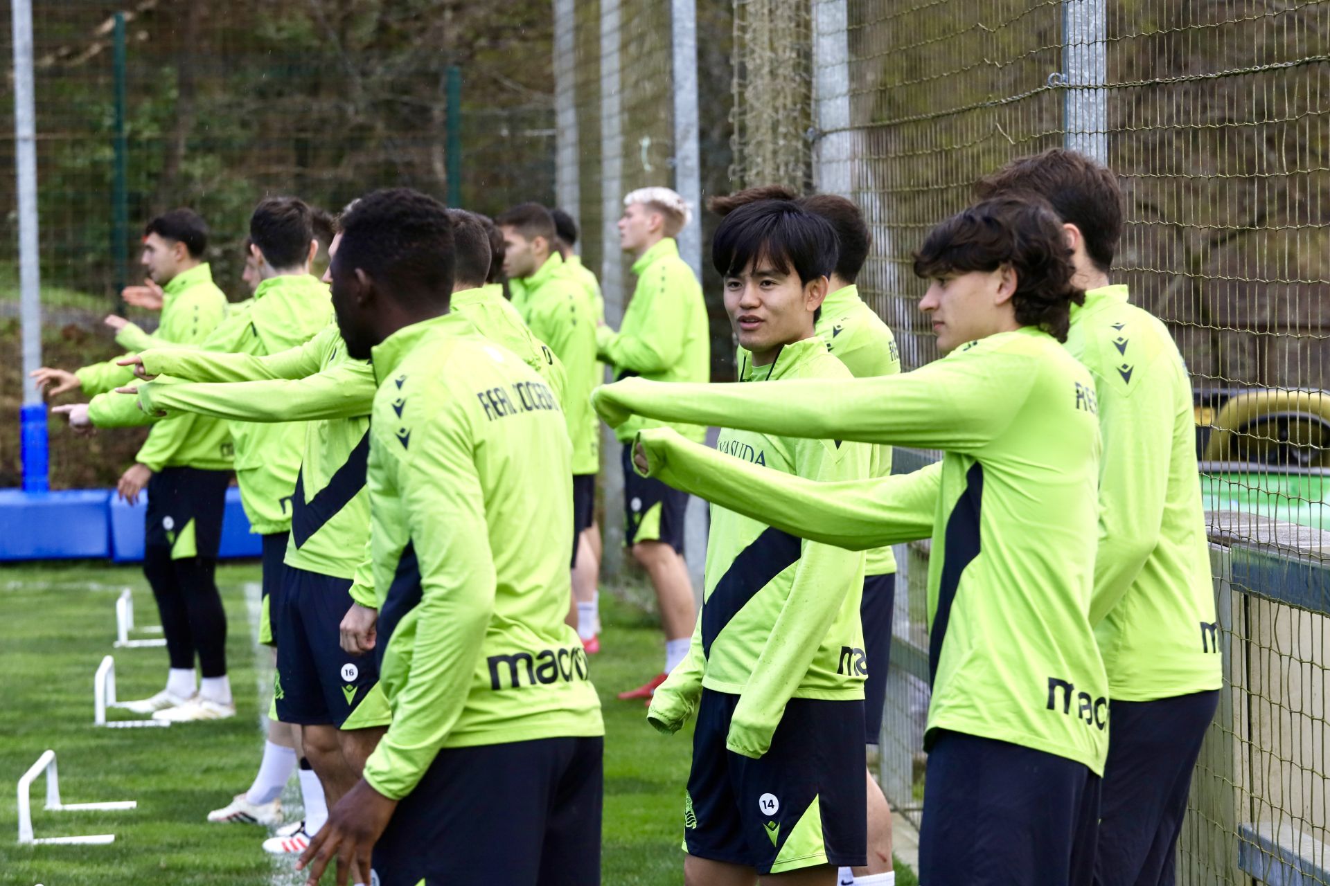 Así ha sido el último entrenamiento antes del partido contra el Leganés