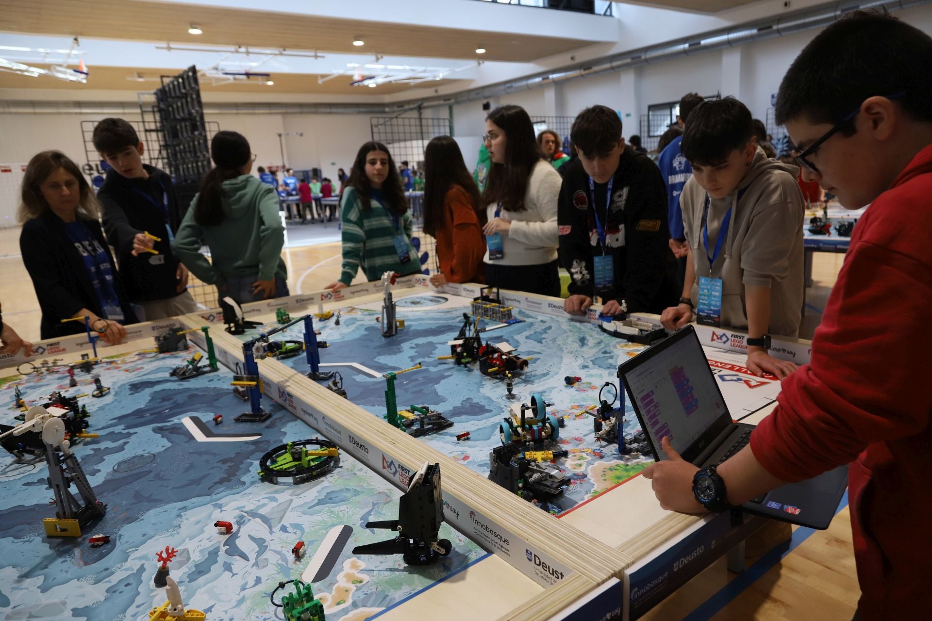 Así se ha vivido la First Lego League Euskadi en Donostia