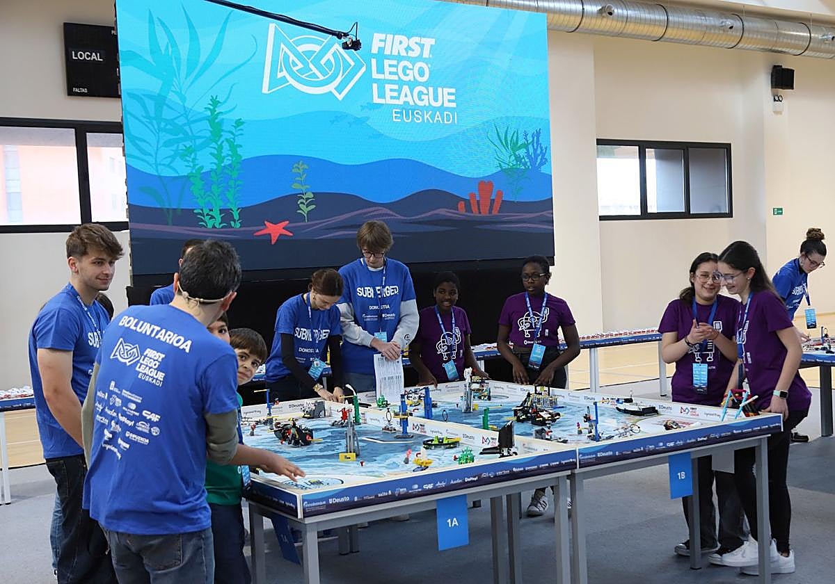 Así se ha vivido la First Lego League Euskadi en Donostia