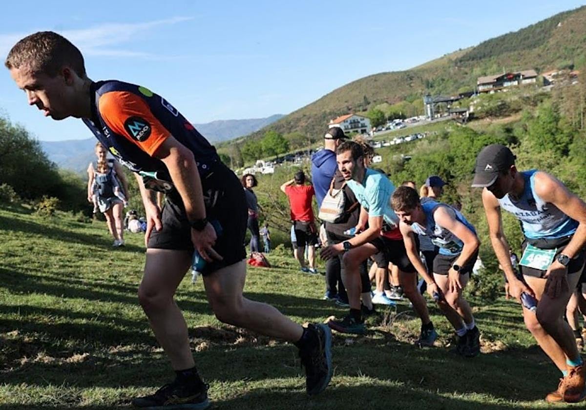 Media Maratón de Montaña de Bera en una edición anterior.