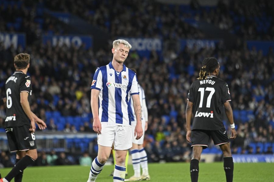 El Real Sociedad - Leganés, en imágenes