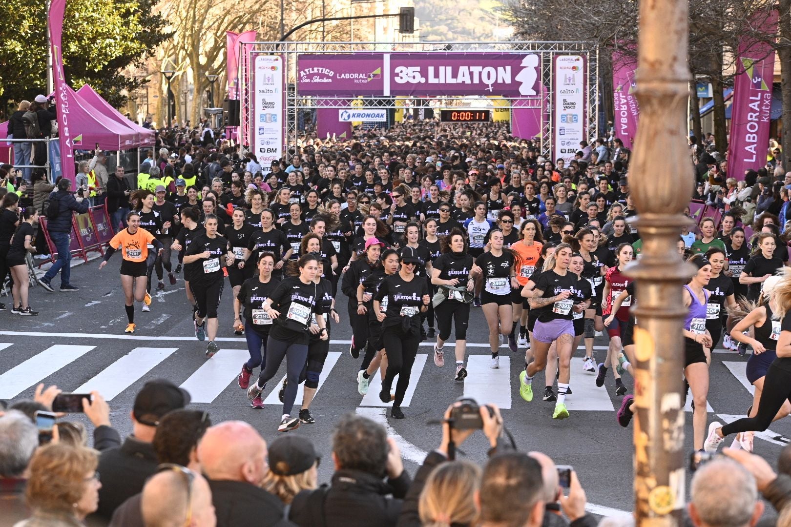 Así se ha vivido la Lilaton donostiarra
