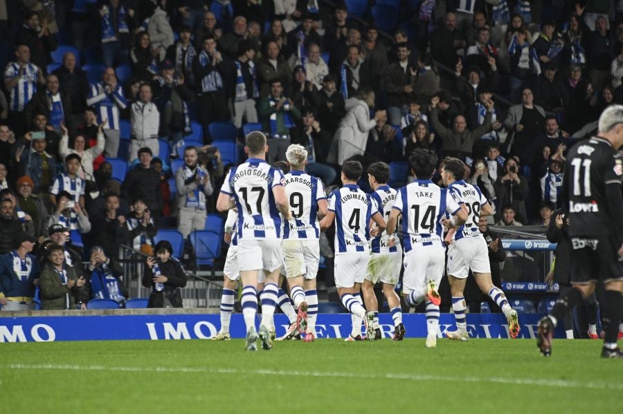 El Real Sociedad - Leganés, en imágenes