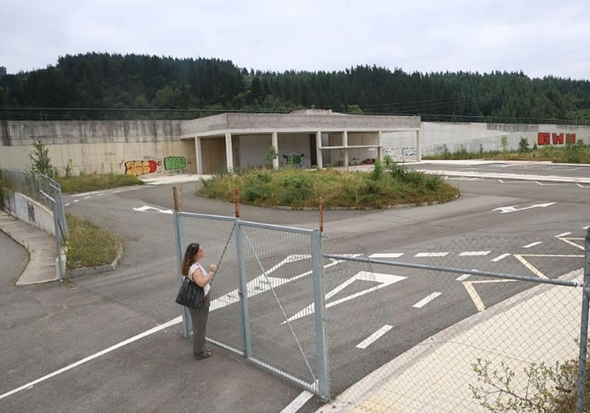 La terminal de Ezkio, terminada hace once años.