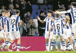 La Real vuela en Anoeta