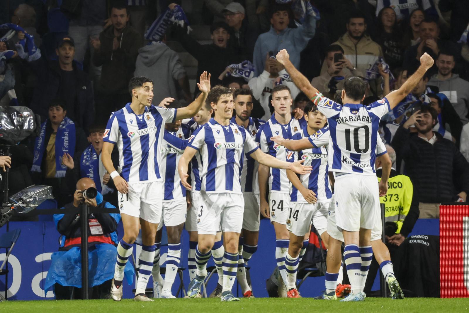 La Real se crece ante los grandes