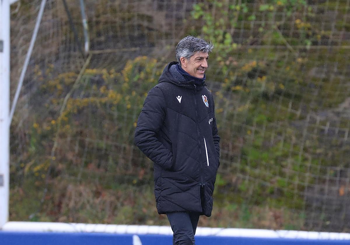 Sigue la rueda de prensa de Imanol Alguacil