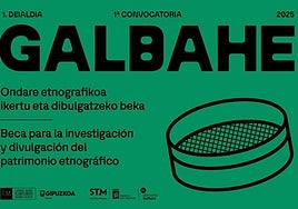 Etnografia ondarea ikertzeko eta zabaltzeko beka