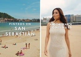 Las imágenes de San Sebastián en el programa de la CNN.