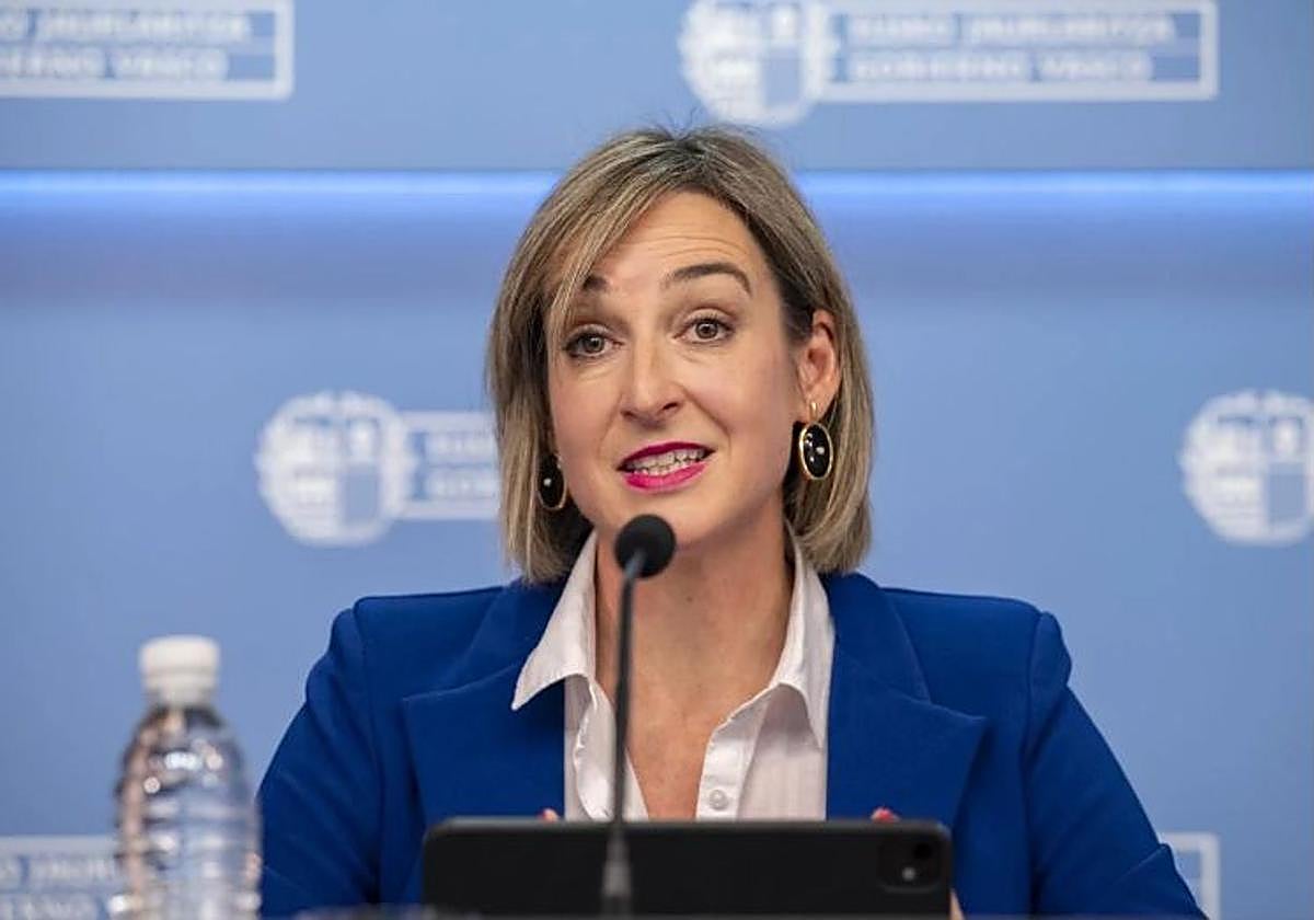 La portavoz del Gobierno Vasco, Maria Ubarretxena, en una imagen de archivo.