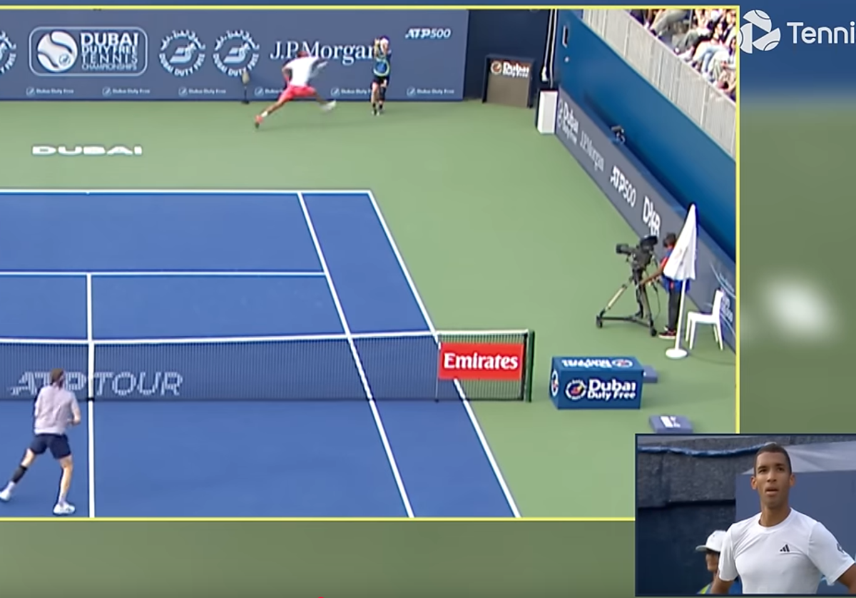El rocambolesco final de la primera actuación del VAR en el tenis profesional en Dubai con pique entre Bublik y Auger-Aliassime