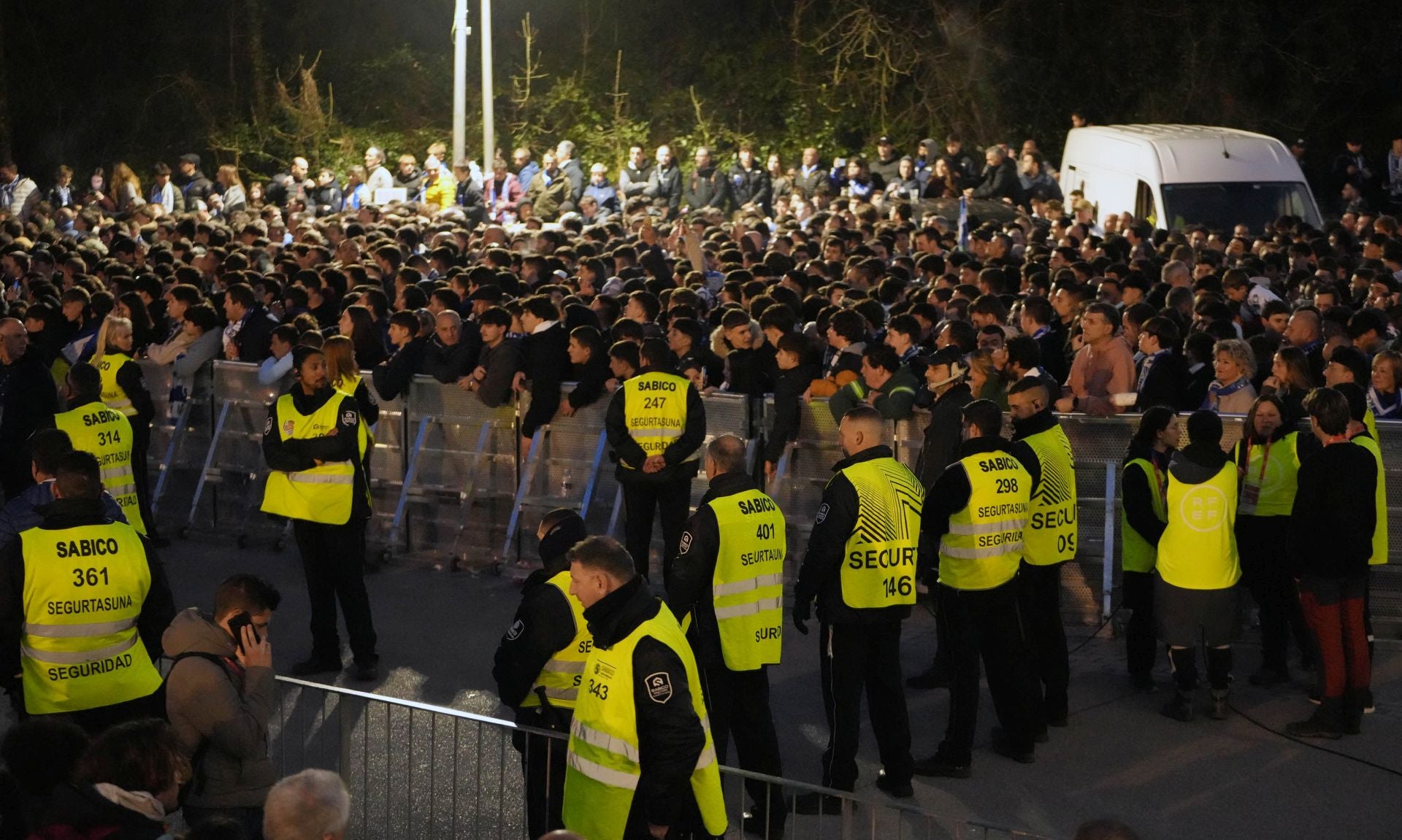 Histórico recibimiento a la Real Sociedad en Anoeta