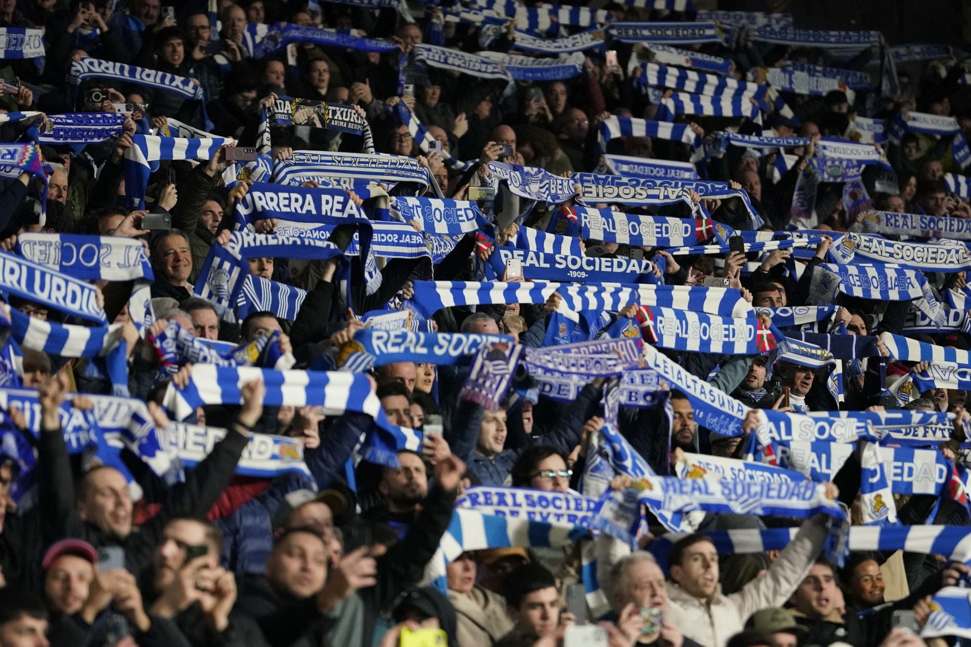 ¿Has estado en el Reale Arena? Búscate en la grada