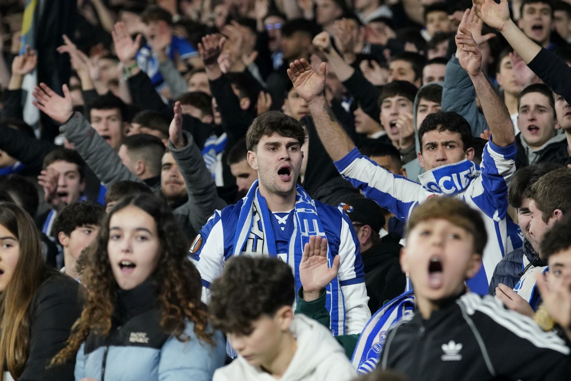 ¿Has estado en el Reale Arena? Búscate en la grada