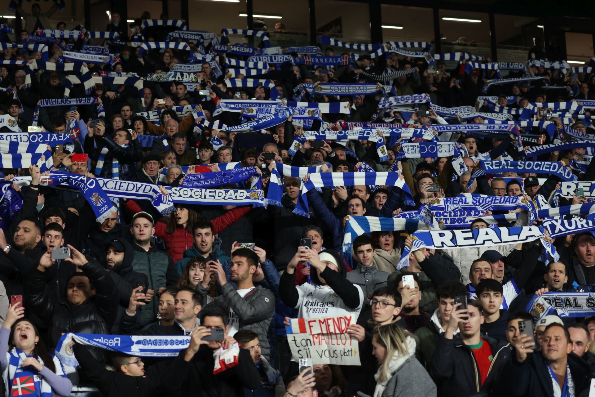 ¿Has estado en el Reale Arena? Búscate en la grada