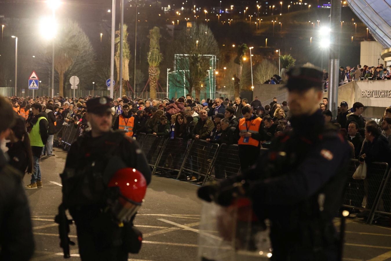 Histórico recibimiento a la Real Sociedad en Anoeta