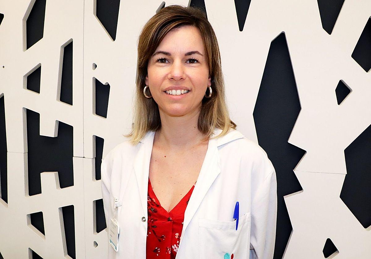 Estefanía Quílez, alergóloga de Policlínica Gipuzkoa.