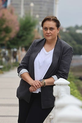 La secretaria general del Colegio Oficial de Médicos de Gipuzkoa, Belén Alonso.