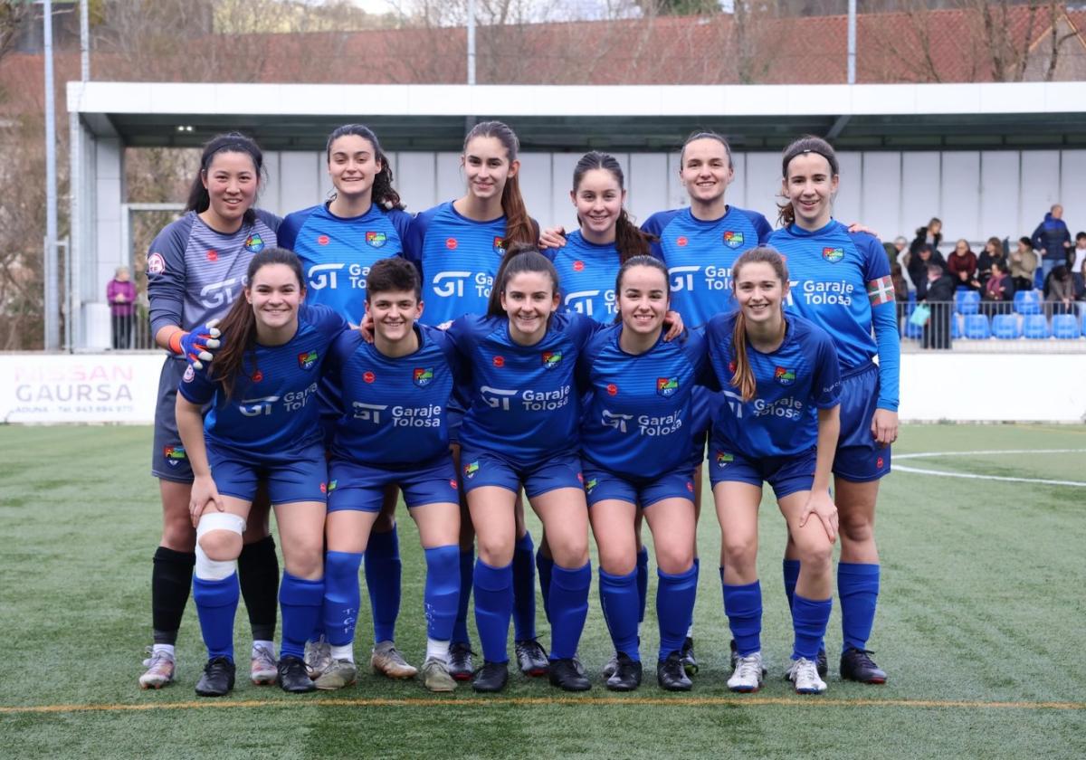 El Tercera Femenino del Tolosa CF recibe hoy en Usabal al líder Athletic.