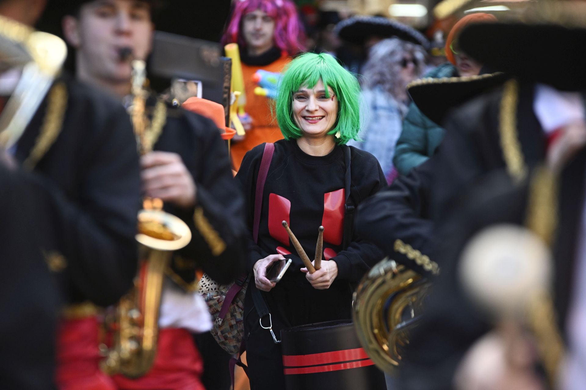 Música y diversión en los Carnavales de Errenteria