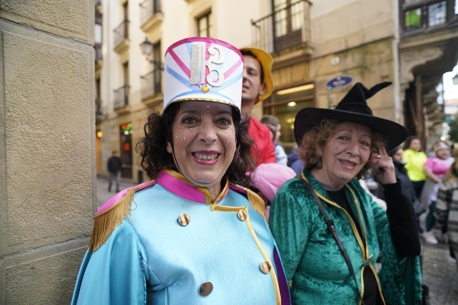 Animadas &#039;mañanitas&#039; carnavaleras en San Sebastián