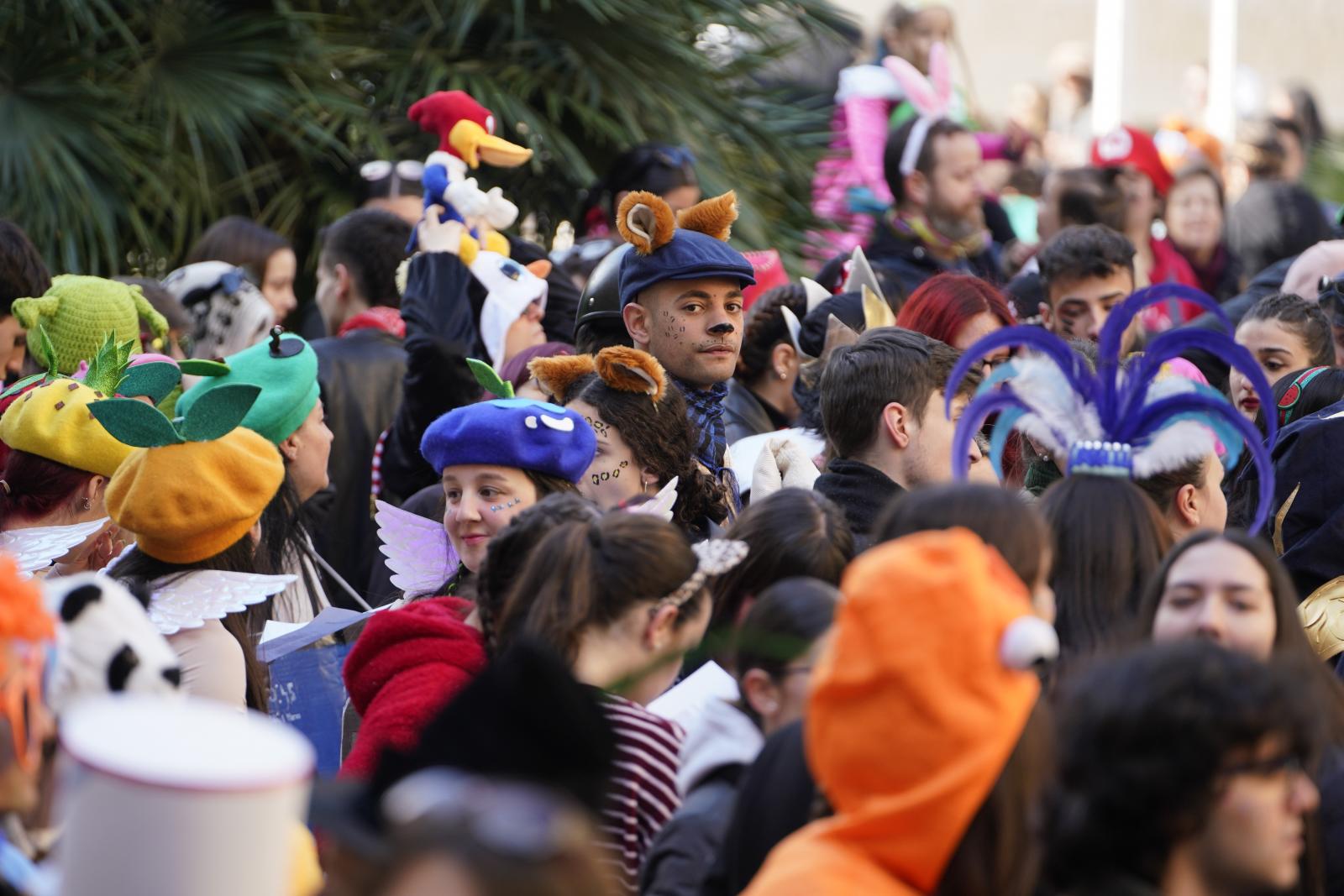 Animadas &#039;mañanitas&#039; carnavaleras en San Sebastián