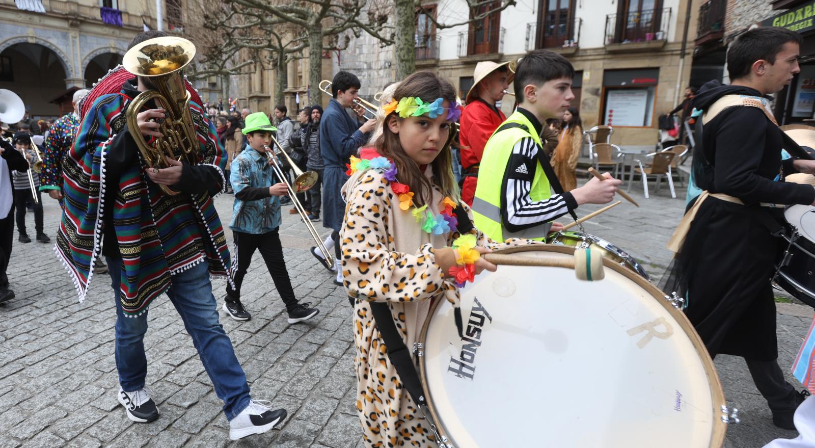Las mejores imágenes del Carnaval en Hernani
