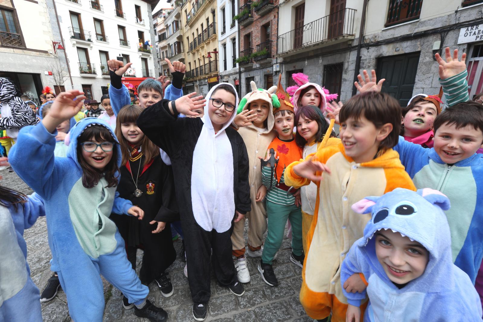 Las mejores imágenes del Carnaval en Hernani