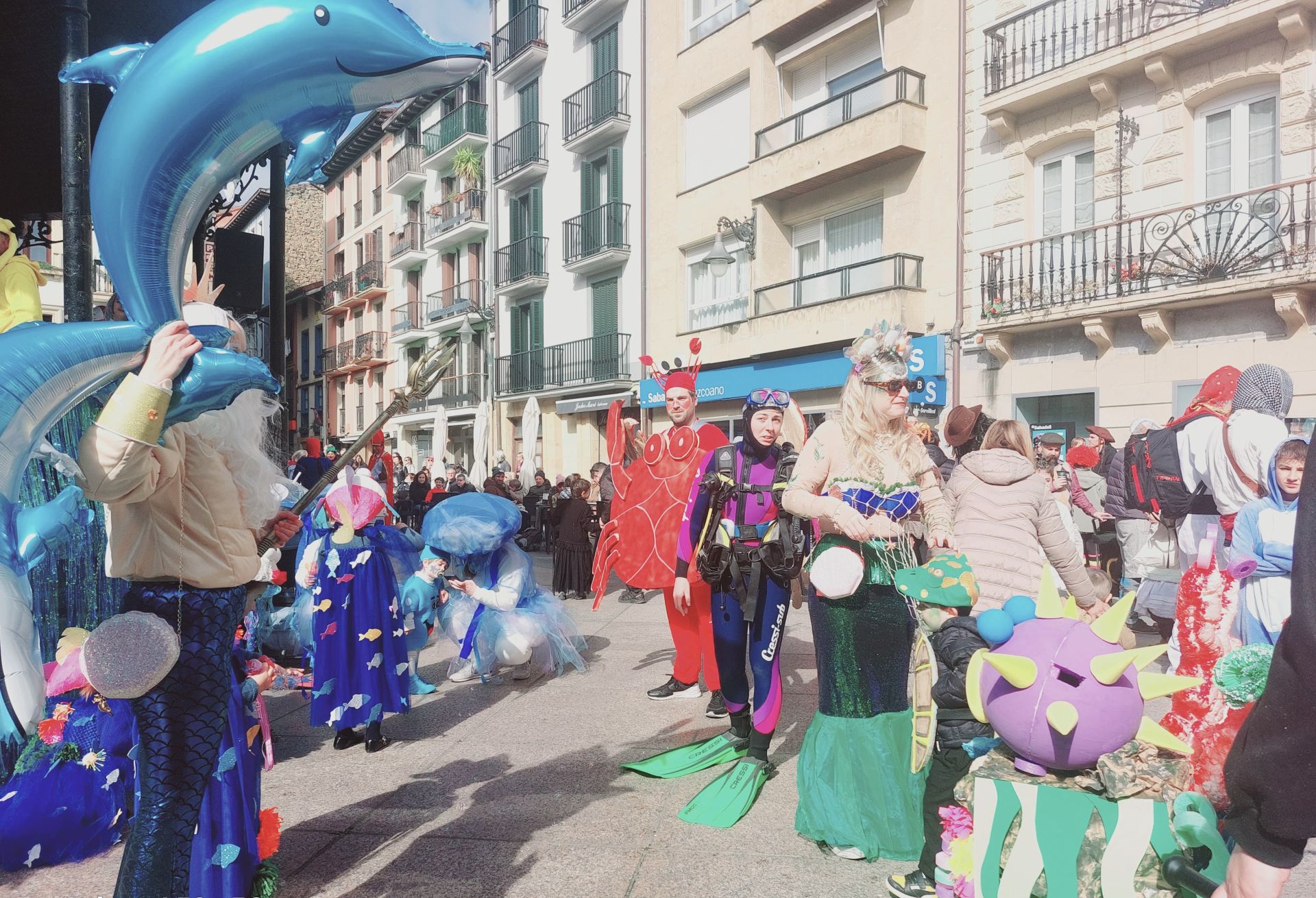 Las mejores imágenes del concurso de disfraces en Zarautz