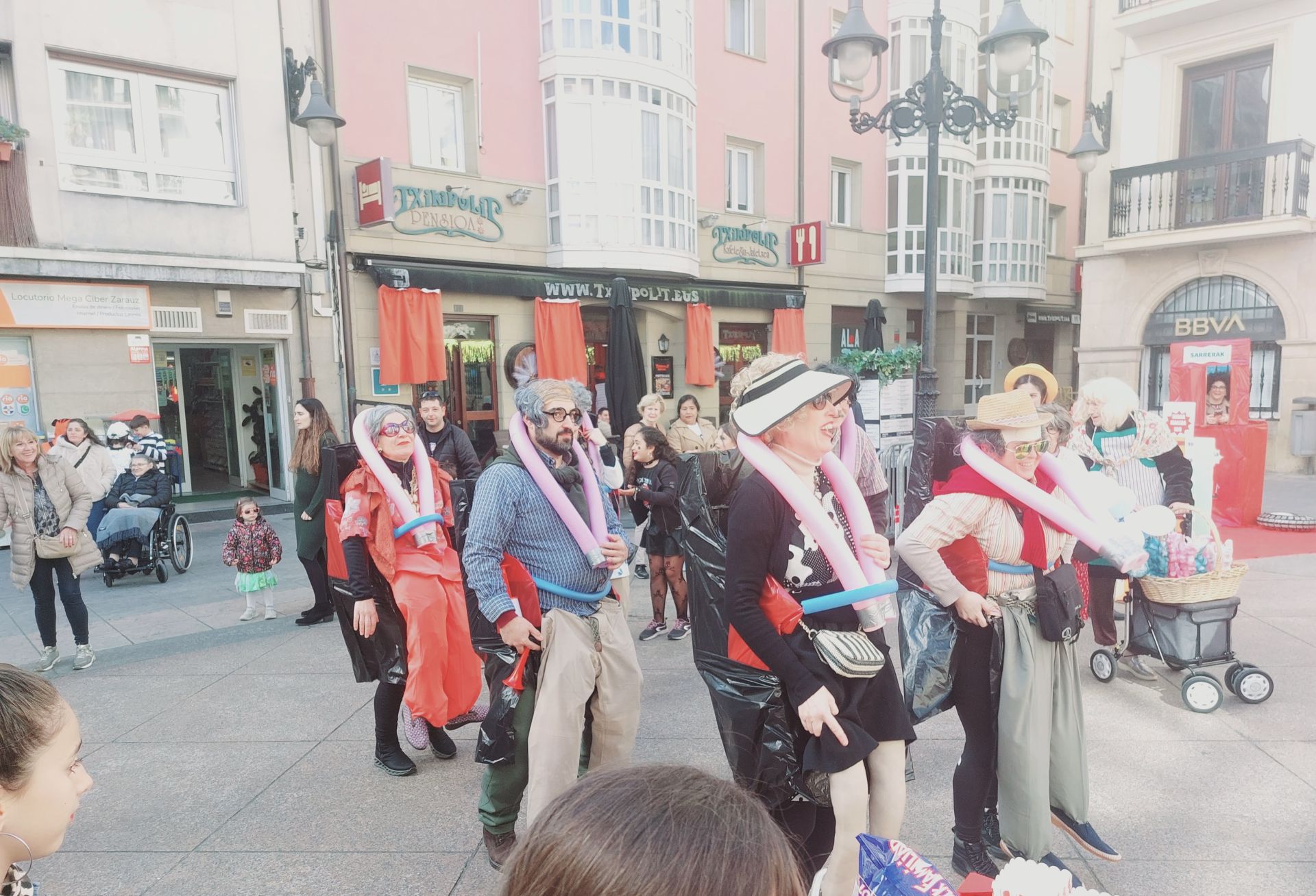 Las mejores imágenes del concurso de disfraces en Zarautz