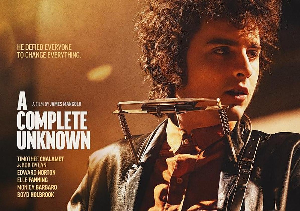Crítica de 'A Complete Unknown': Grandes éxitos de Bob Dylan